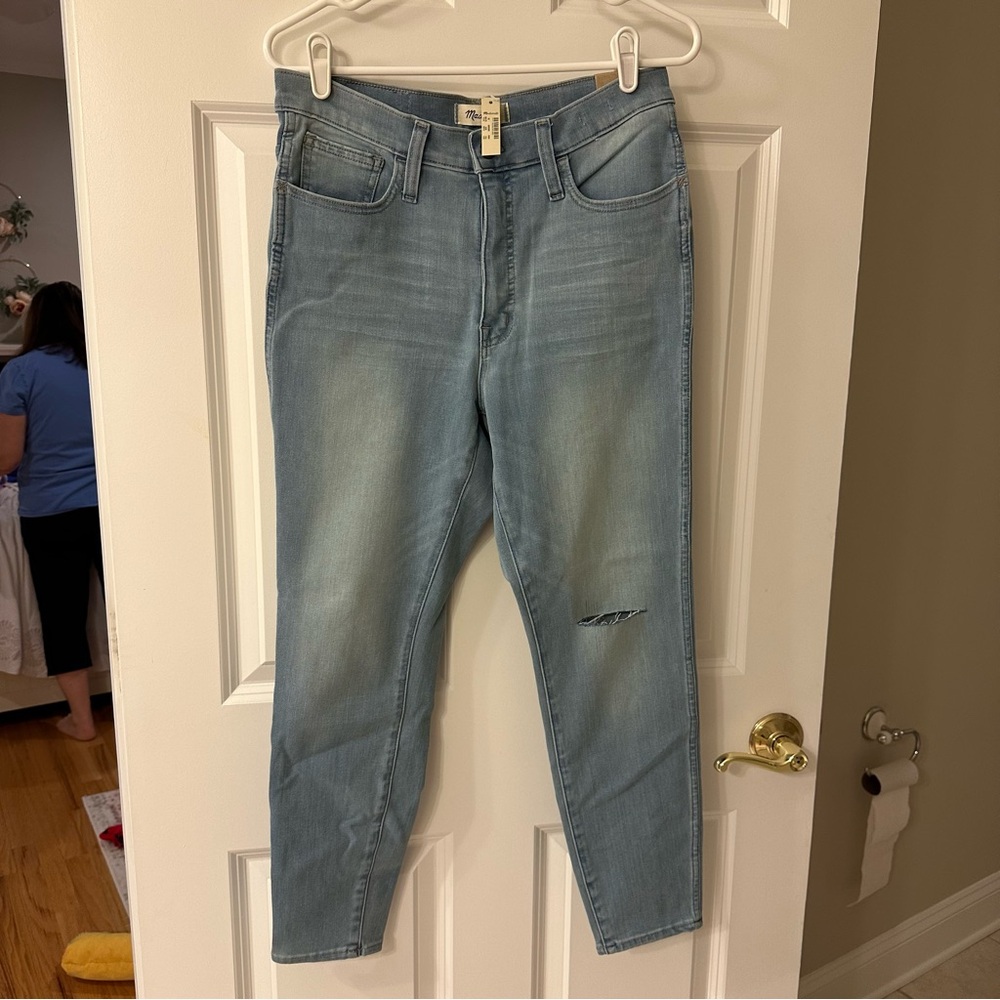 Madewell Roadtripper Jegging light wash